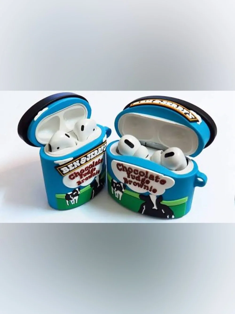 Ben & Jerry's Blue Chocolate Fudge Brownie Ice Cream Case